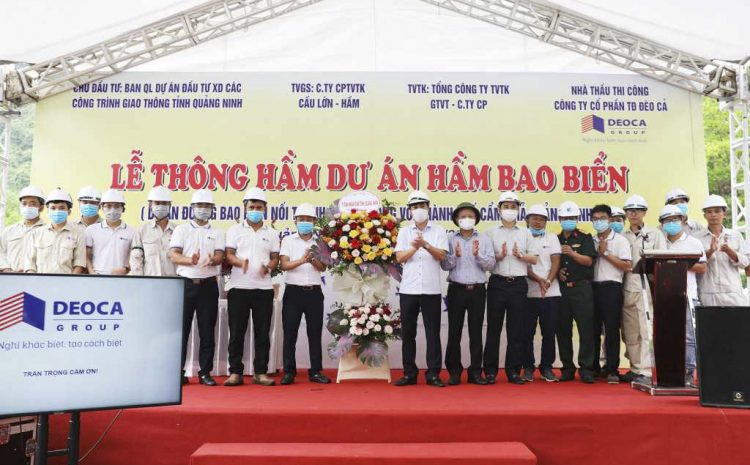  Thông kỹ thuật nhánh cuối cùng hầm xuyên núi Hạ Long – Cẩm Phả